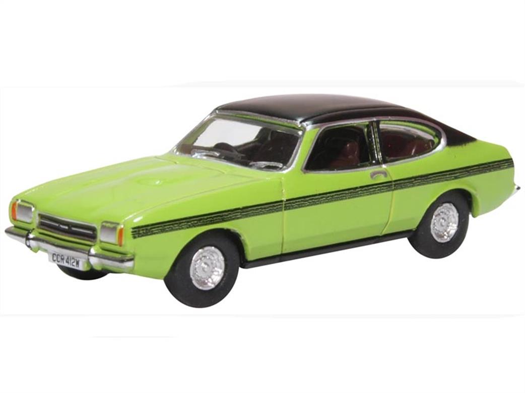 Oxford Diecast 1/76 76CPR001 Ford Capri MkII Lime Green Only Fools & Horses