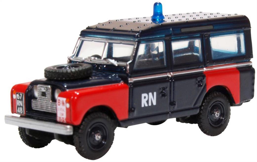 Oxford Diecast 1/76 76LAN2021 Land Rover Series II LWB Station Wagon Royal Navy Bomb Disposal