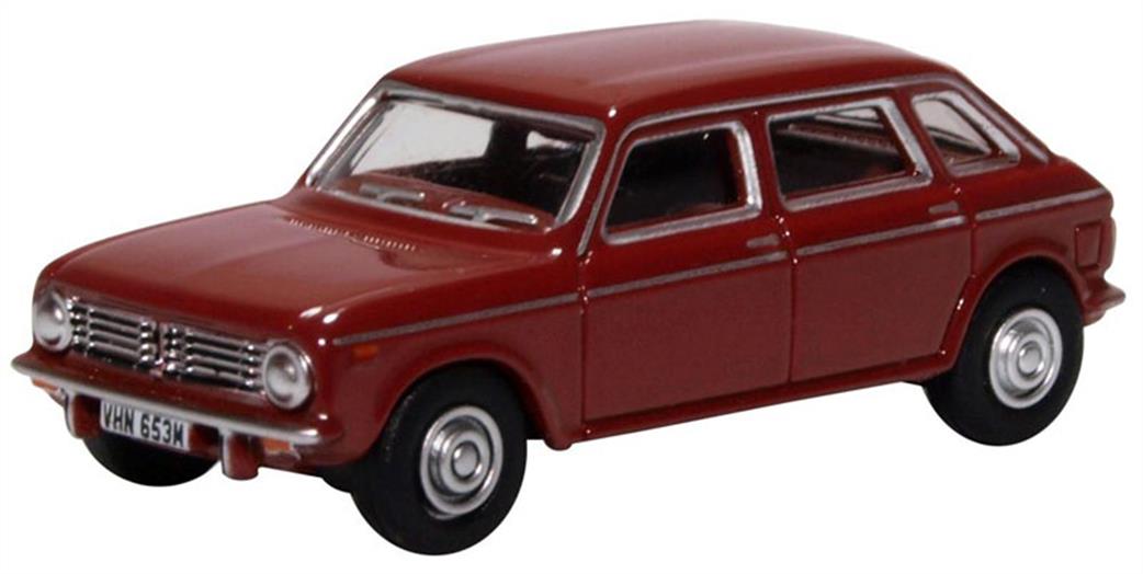 Oxford Diecast 1/76 76MX002 Austin Maxi Damask Red