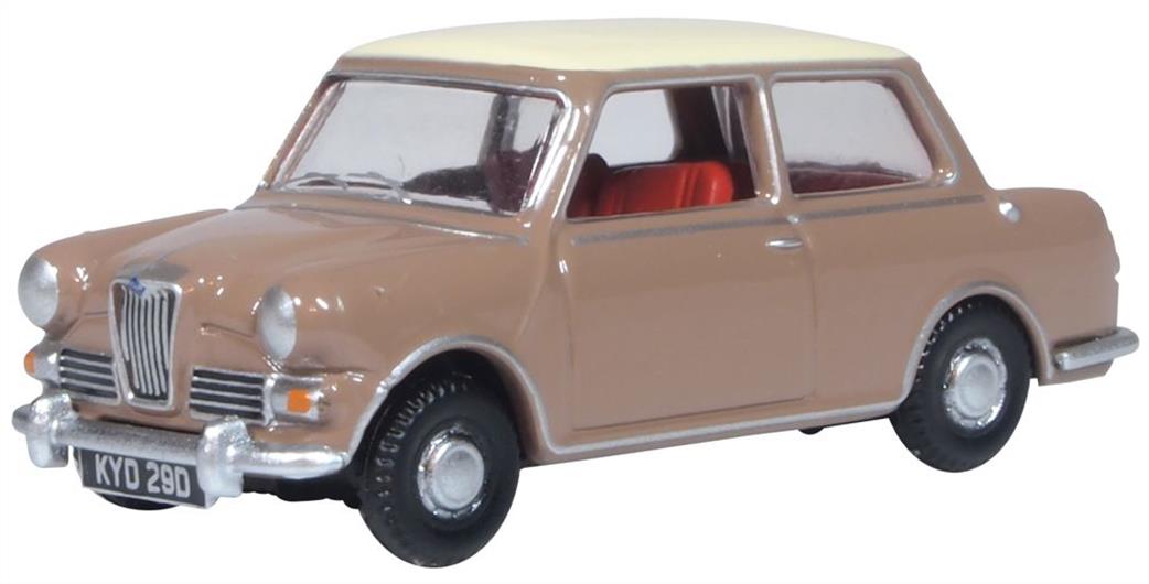 Oxford Diecast 1/76 76RE001 Riley Elf MkIII Arianca Beige/Pale Ivory