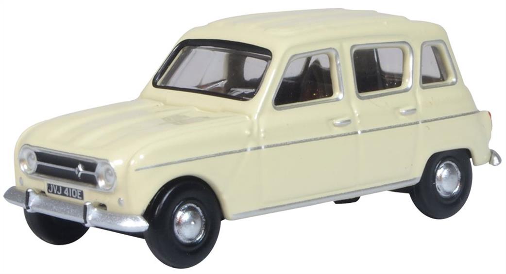 Oxford Diecast 1/76 76RN001 Renault 4 Beige