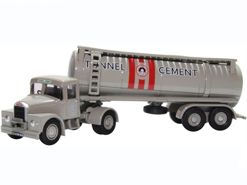 Oxford Diecast 1/76 76SHT003 Scammell Highwayman Tanker Tunnel Cement