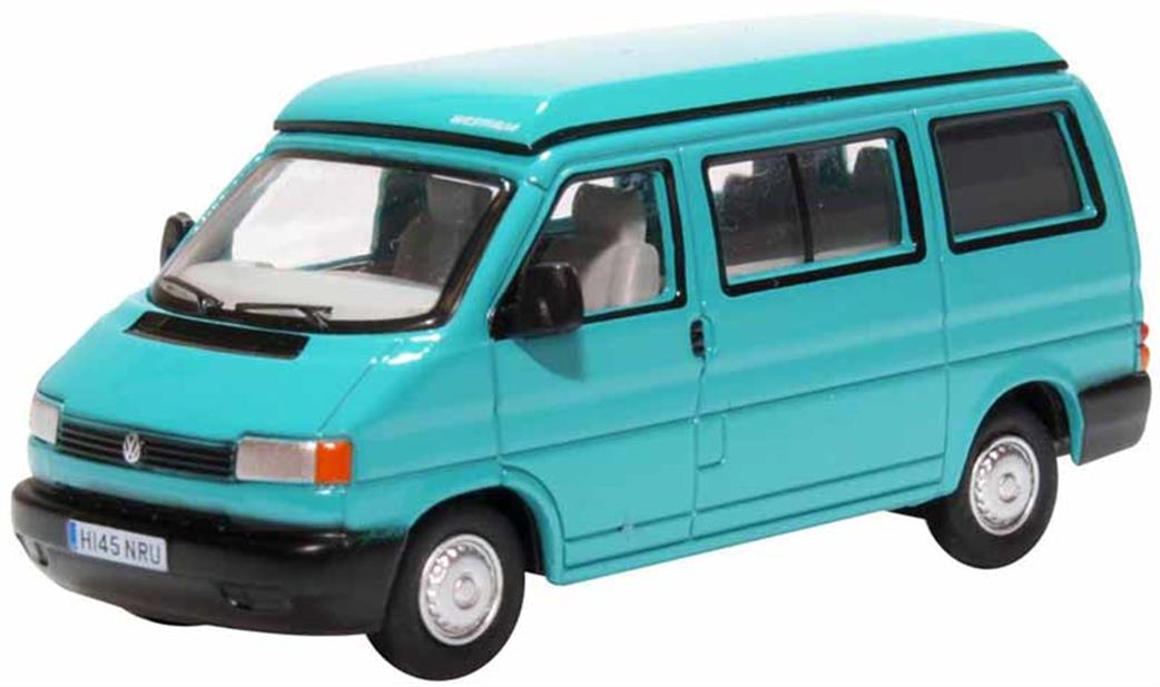 Oxford Diecast 1/76 76T4003 VW T4 Westfalia Camper Caribbean Green