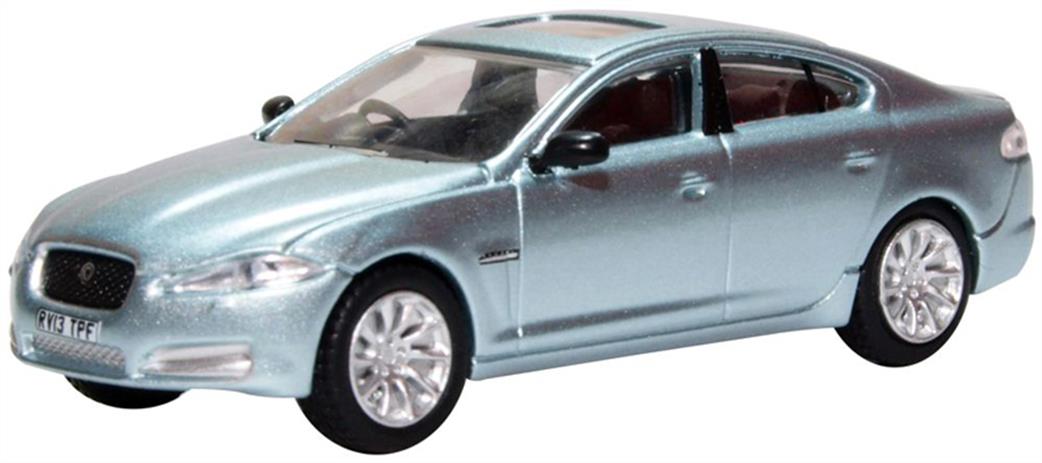 Oxford Diecast 1/76 76XF006 Jaguar XF Crystal Blue