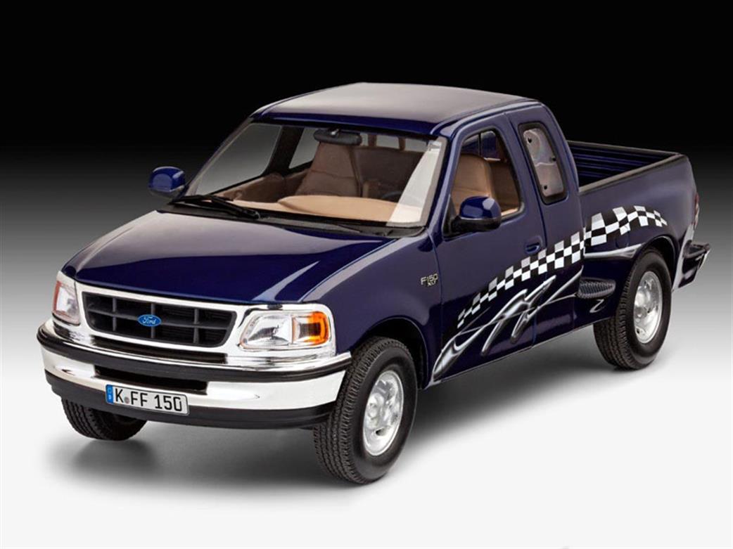 Revell 1/25 67045 97 Ford F-150 XLT Pick Up Model Set