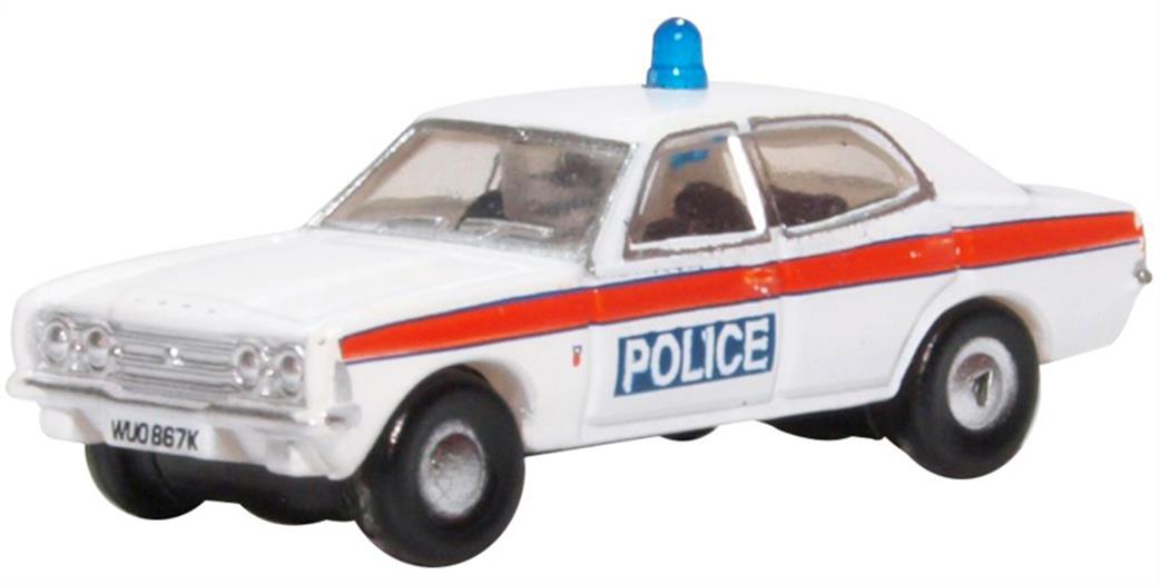 Oxford Diecast 1/148 NCOR3004 Ford Cortina MkIII Devon & Cornwall Police