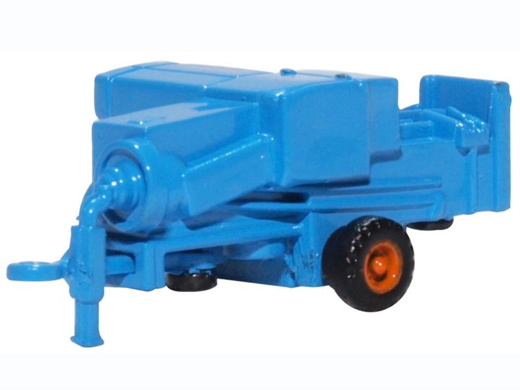 Oxford Diecast 1/148 NFARM006 Baler Blue