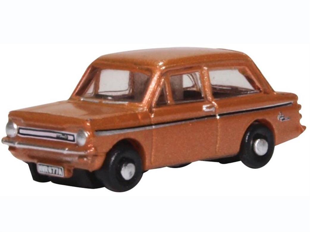 Oxford Diecast 1/148 NHI002 Hillman Imp Tangerine Metallic