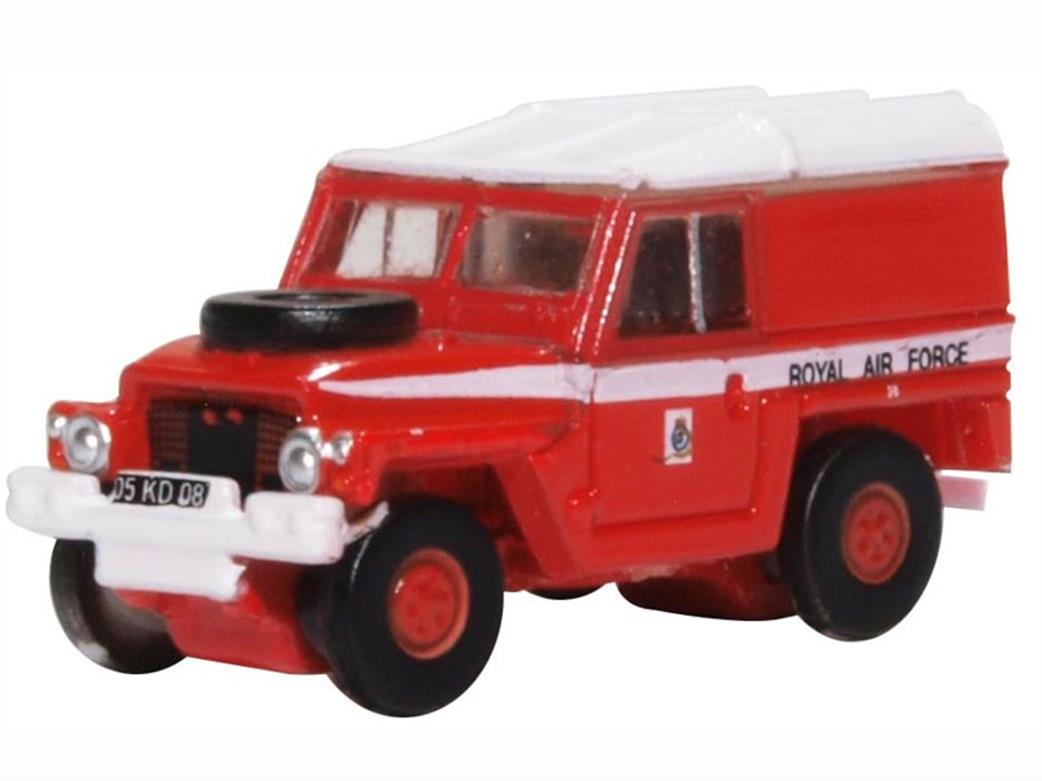 Oxford Diecast 1/148 NLRL003 Land Rover Lightweight RAF Red Arrows