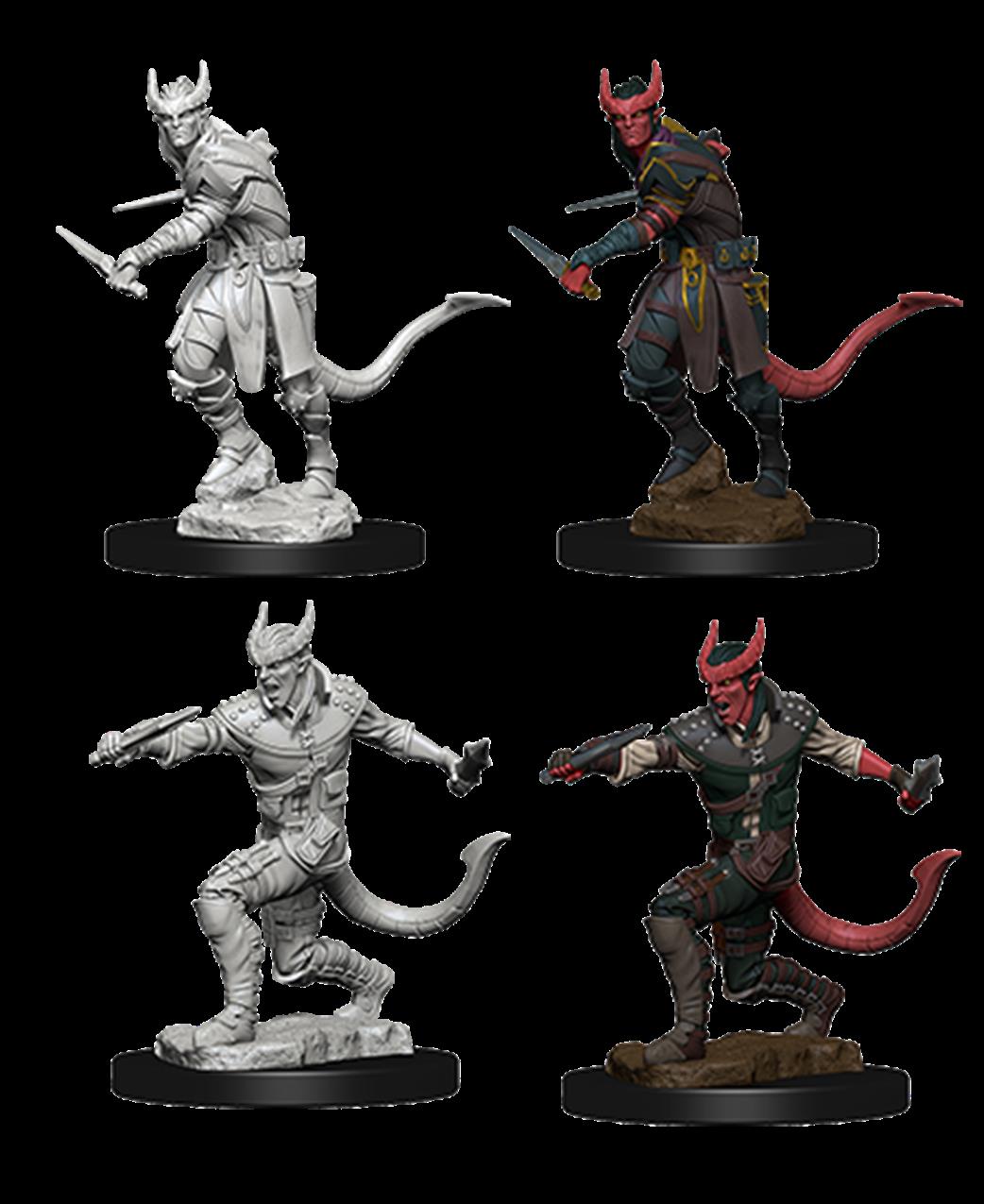 Wizkids  73338 Tiefling Male Rogue: D&D Nolzur's Marvelous Unpainted Miniatures