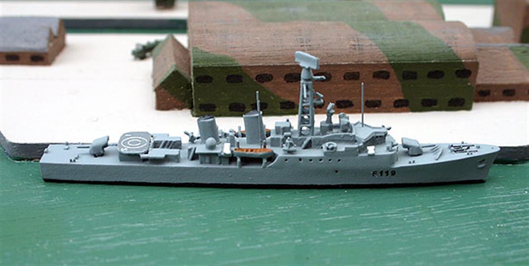 Albatros 1/1250 Alk333A HMS Eskimo F119 RN Type 81 Frigate Waterline Metal Model