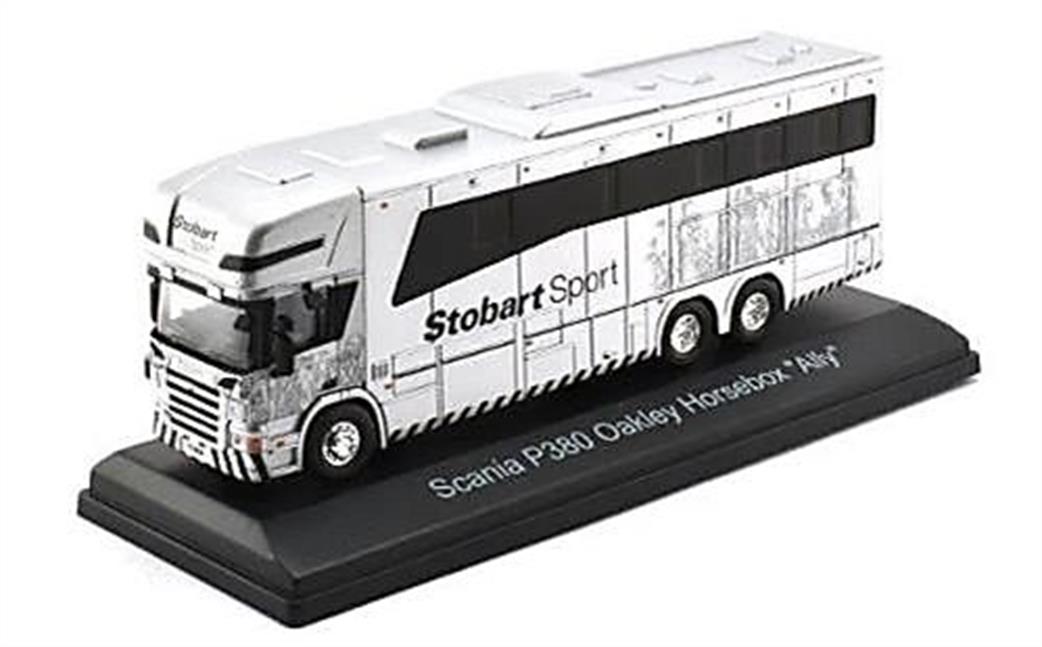 MAG 1/76 MAG JV4106 Scania P380 Oakley Horsebox 'Ally' Stobart