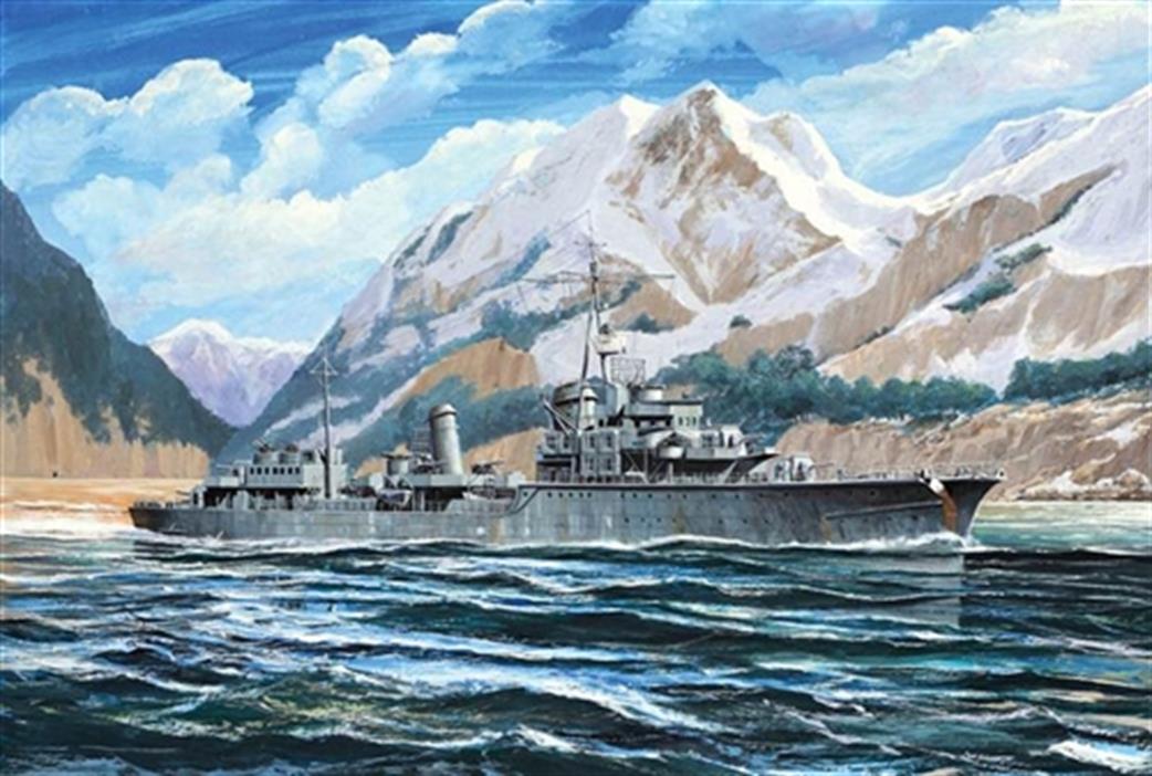 Trumpeter 1/700 05790 Zerstorer Z28 German Narvik Class Destroyer 1945