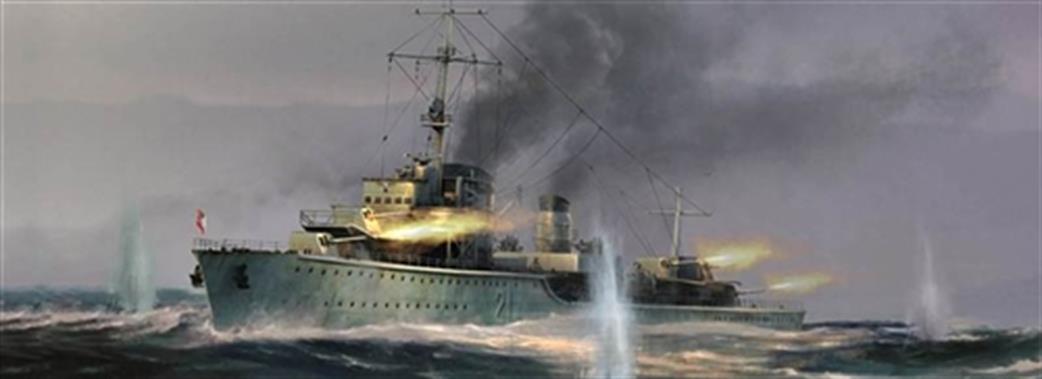 Trumpeter 1/700 05792 Zerstorer Z21 German Narvik Class Destroyer 1940