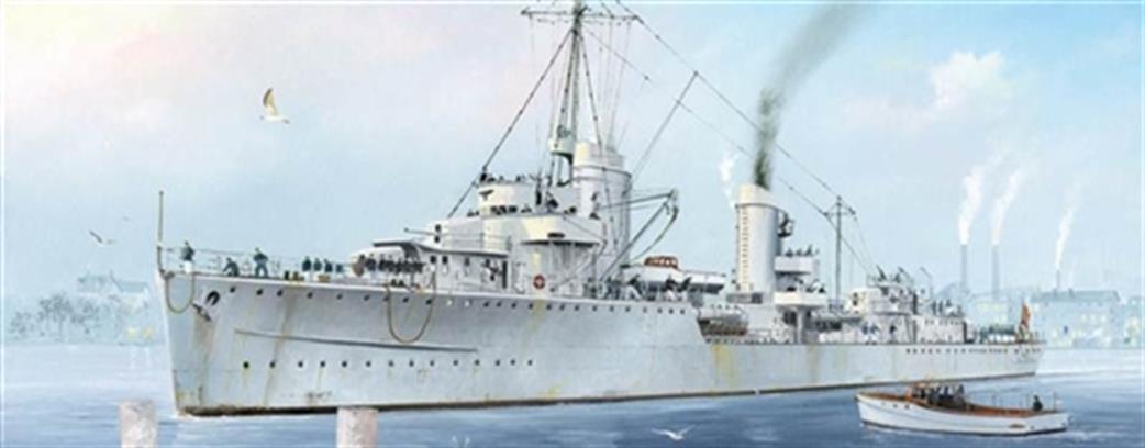 Trumpeter 1/700 05793 Zerstorer Z7 German Narvik Class Destroyer 1942