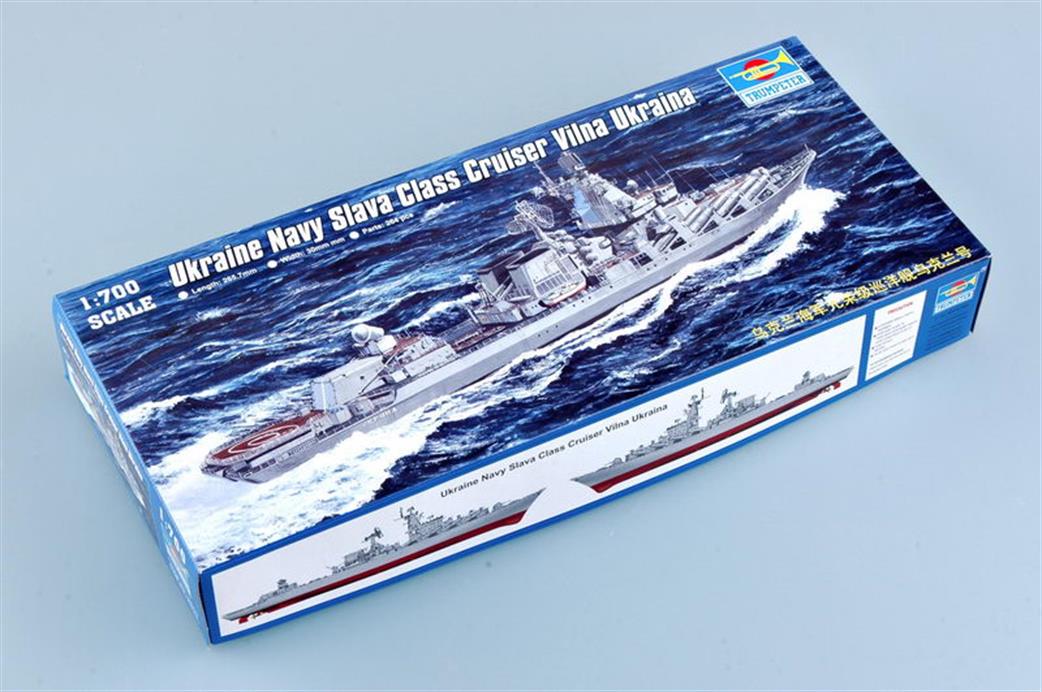 Trumpeter 1/700 05723 Vilna Ukraina Ukranian Slava Class Cruiser kit