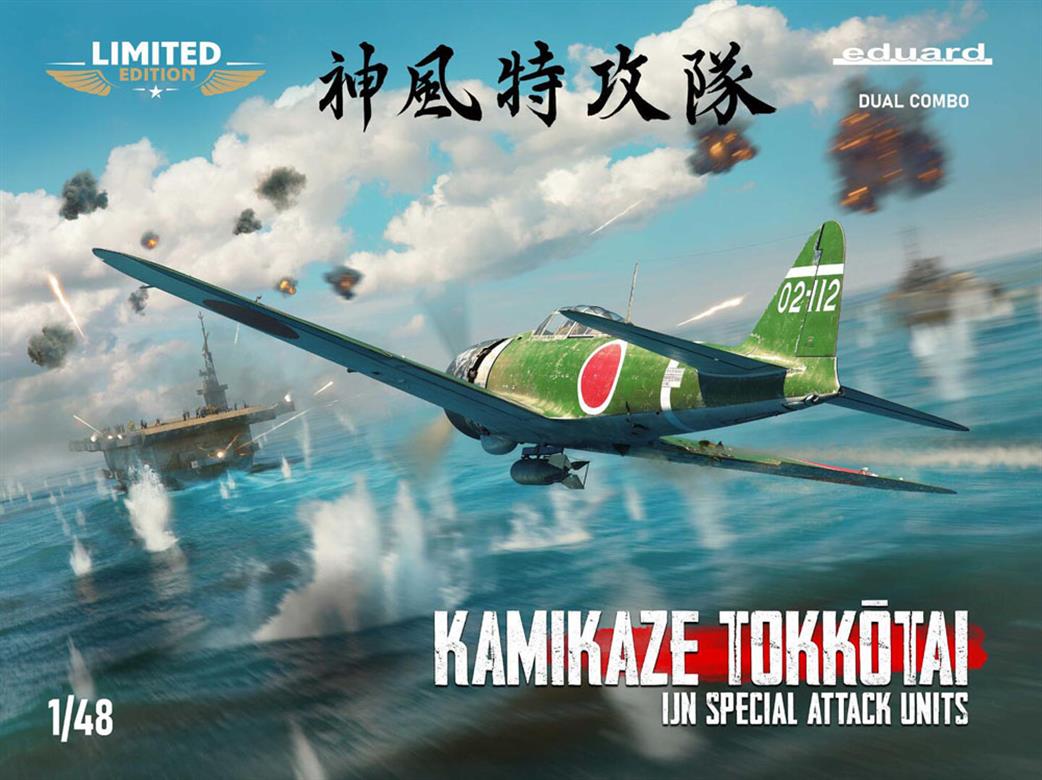 Eduard 1/48 11184 KAMIKAZE TOKKÔTAI IJN Special Attack Units Dual Combo Plastic Kit