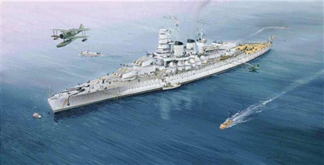 Trumpeter 1/700 05779 RN Vittorio Veneto Italian Battleship 1940