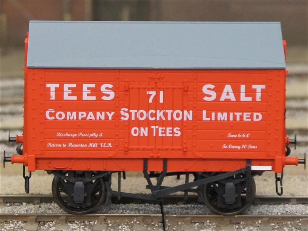 Dapol O Gauge 7F-018-003 Tees Salt 71 Covered Salt Van RTR