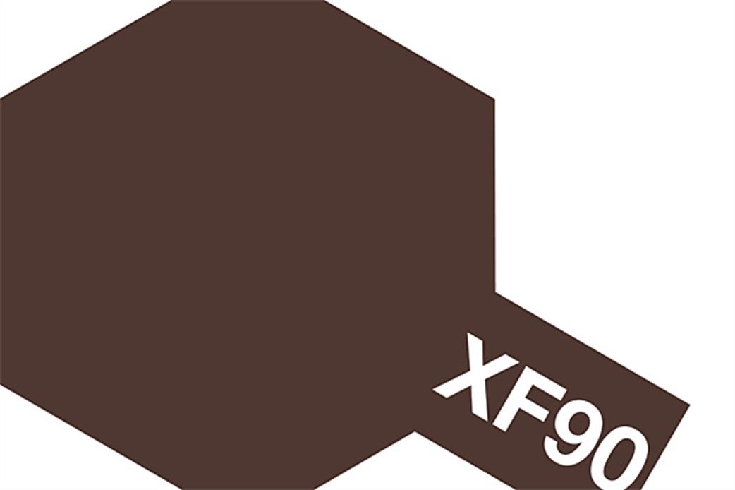 Tamiya  XF-90 XF90 Mini Acrylic Paint Red Brown 2 10ml