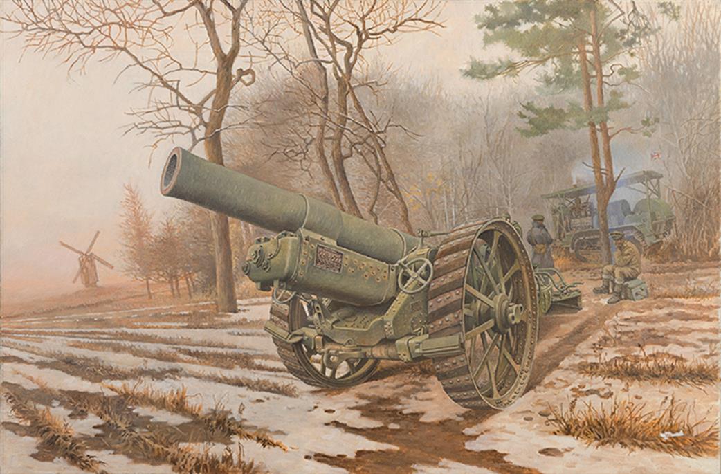 Roden 1/35 813 BL 8in Inch Howitzer Mark VI Gun Kit