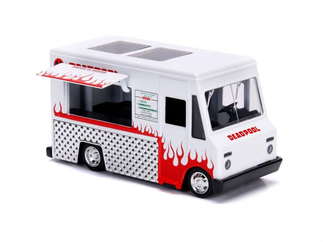 Jadatoys 1/32 JA99800 Deadpool Taco Truck Diecast Model