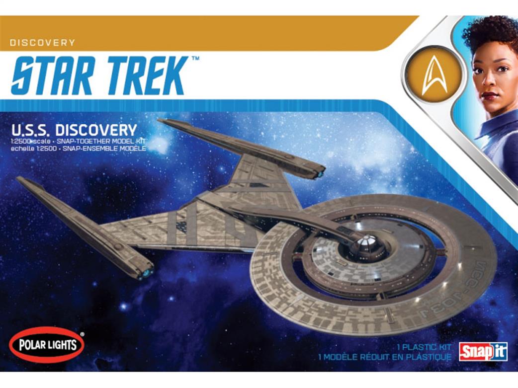 Polar Lights 1/2500 POL961 Star Trek USS Discovery Snap Kit