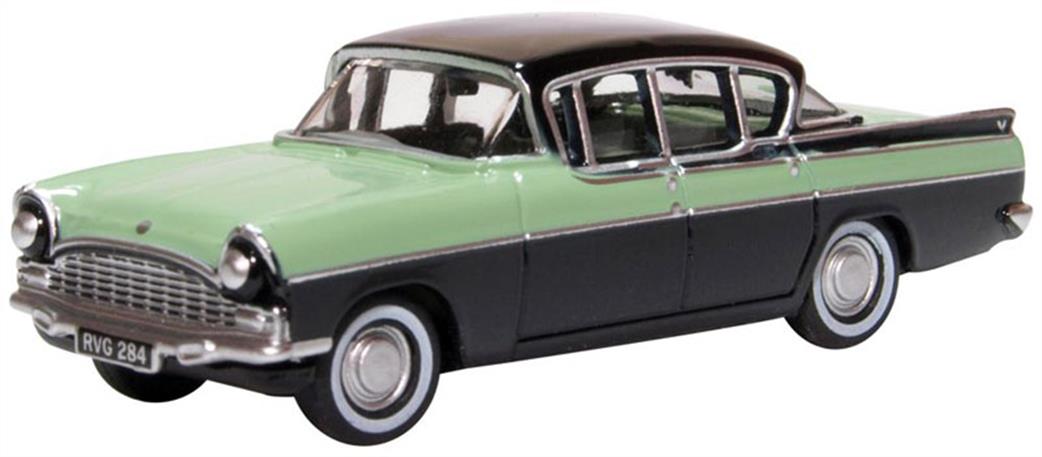 Oxford Diecast 1/76 76CRE011 Vauxhall Cresta Versailles Green & Black