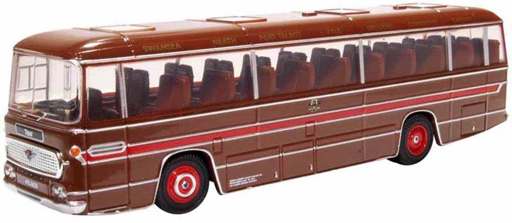 Oxford Diecast 1/76 76DC003 Duple Commander II Neath & Cardiff Bus Model