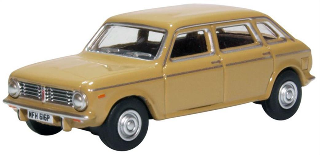 Oxford Diecast 1/76 76MX003 Austin Maxi Harvest Gold