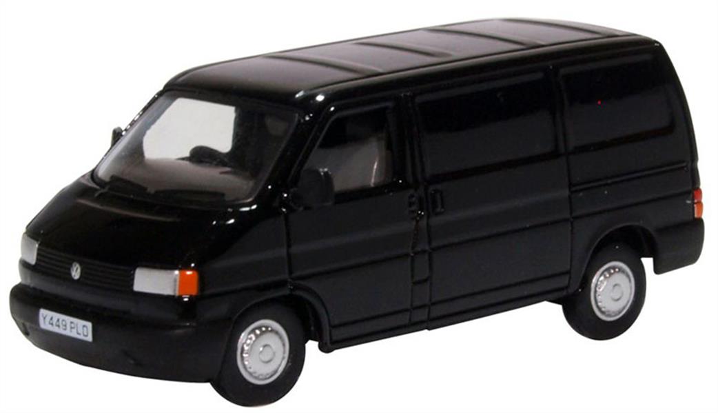 Oxford Diecast 1/76 76T4004 VW T4 Van Black