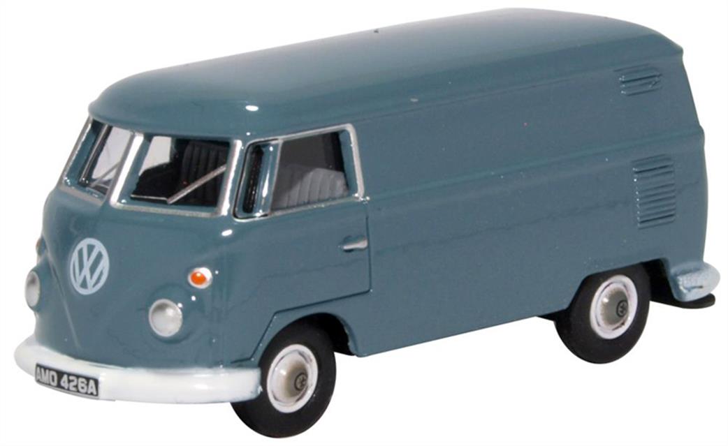 Oxford Diecast 1/76 76VWS003 VW T1 Van Dove Blue