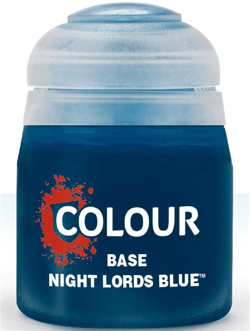 Games Workshop  21-42 Citadel Base Night Lords Blue