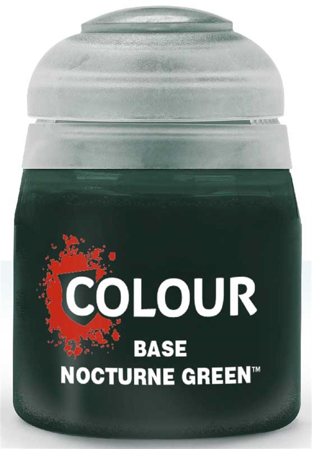 Games Workshop  21-43 Citadel Base Nocturne Green