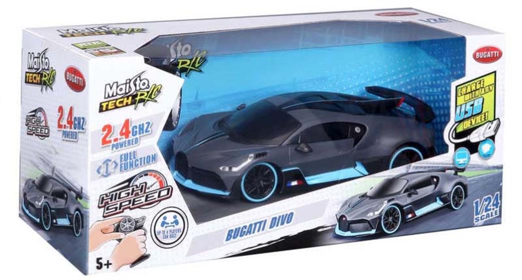 Maisto 1/24 M82333 Bugatti Divo 2.4ghz Premium Radio Controlled Car Model