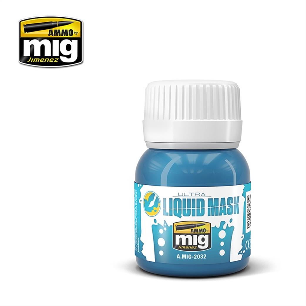 Ammo of Mig Jimenez  MIG2032 Ultra Liquid Mask 40ml Jar