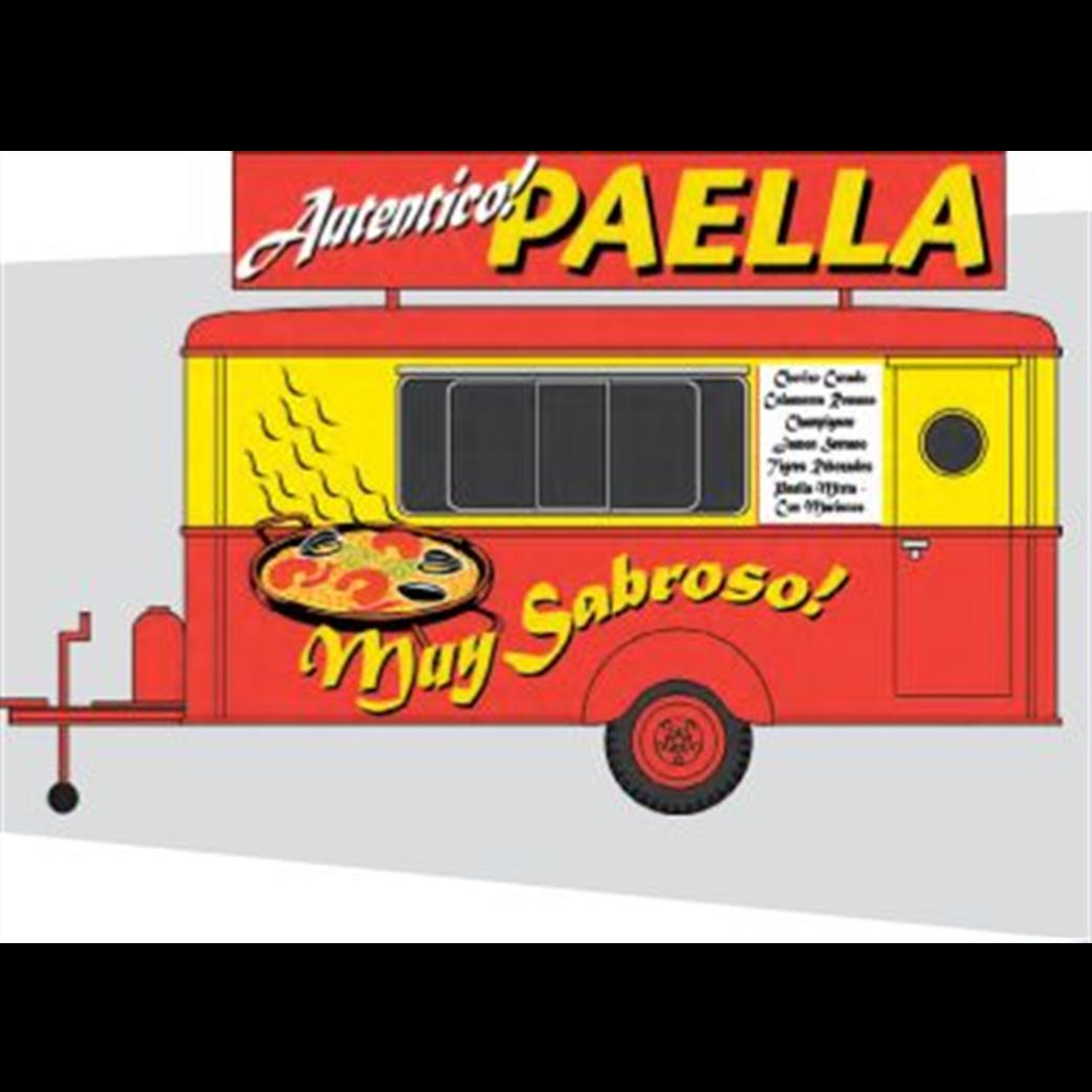 Lima 1/76 HC5003 Paella Mobile Food Trailer