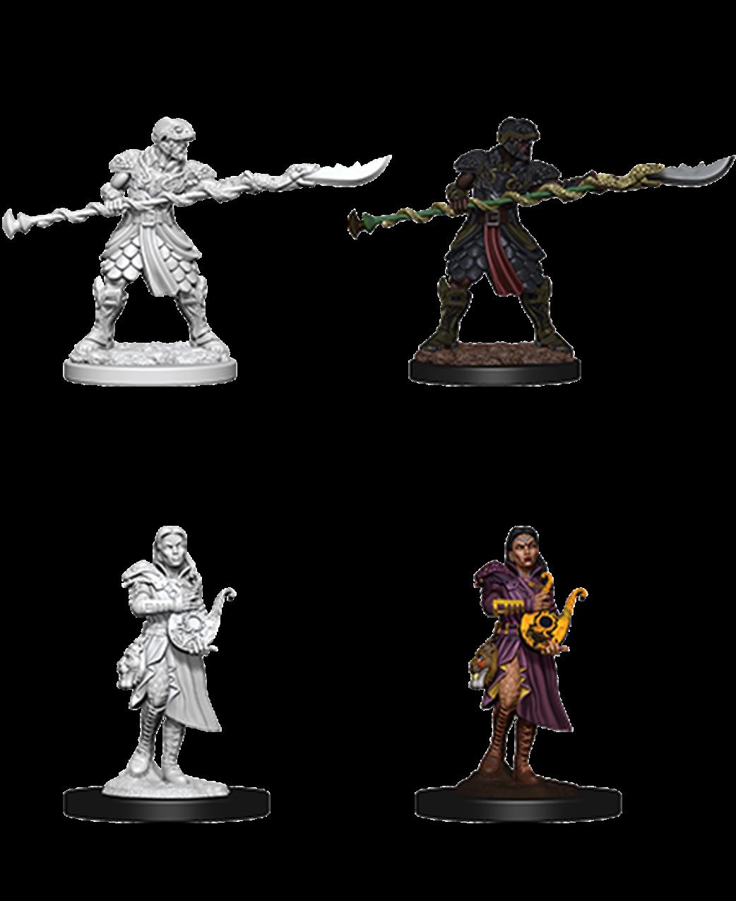 Wizkids  73716 Yuan-Ti Purebloods Adventurers: D&D Nolzur's Marvelous Unpainted Miniatures