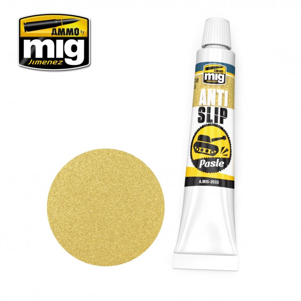 Ammo of Mig Jimenez  A.MIG-2033 Anti-Slip Surface Texture Paste Sand Colour