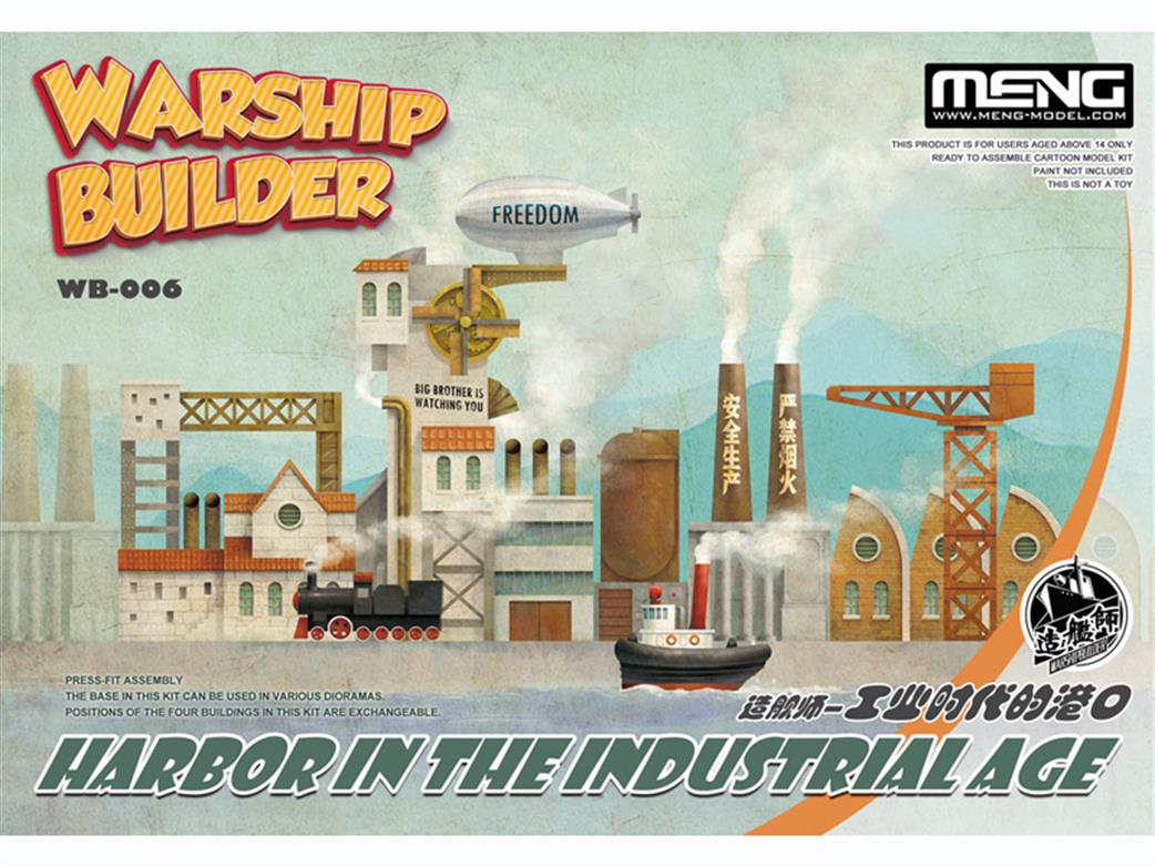 Meng  MNGWB-006 Warship Builder Harbor in the Industrial Age