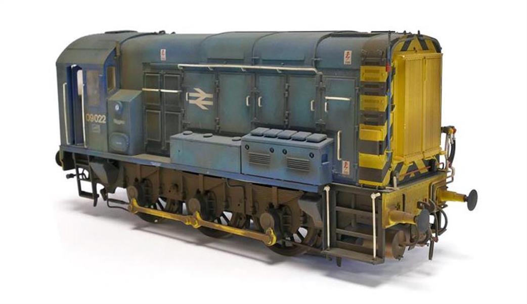 Dapol O Gauge GM7210203 BR 09022 Class 09 Shunter BR Blue Weathered Gaugemaster Collection