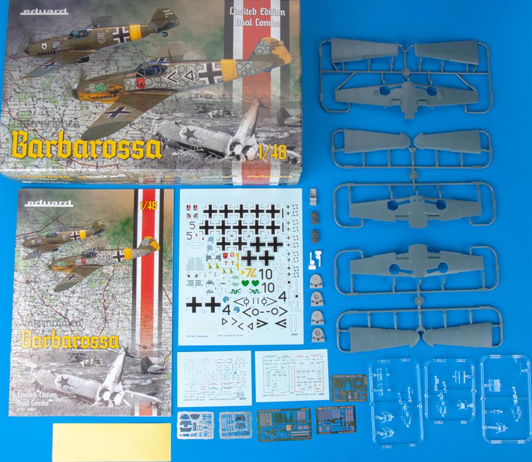 Eduard 1/48 11127 Barbarossa Ltd Edition Dual Combo German Messerschmitt Bf-109