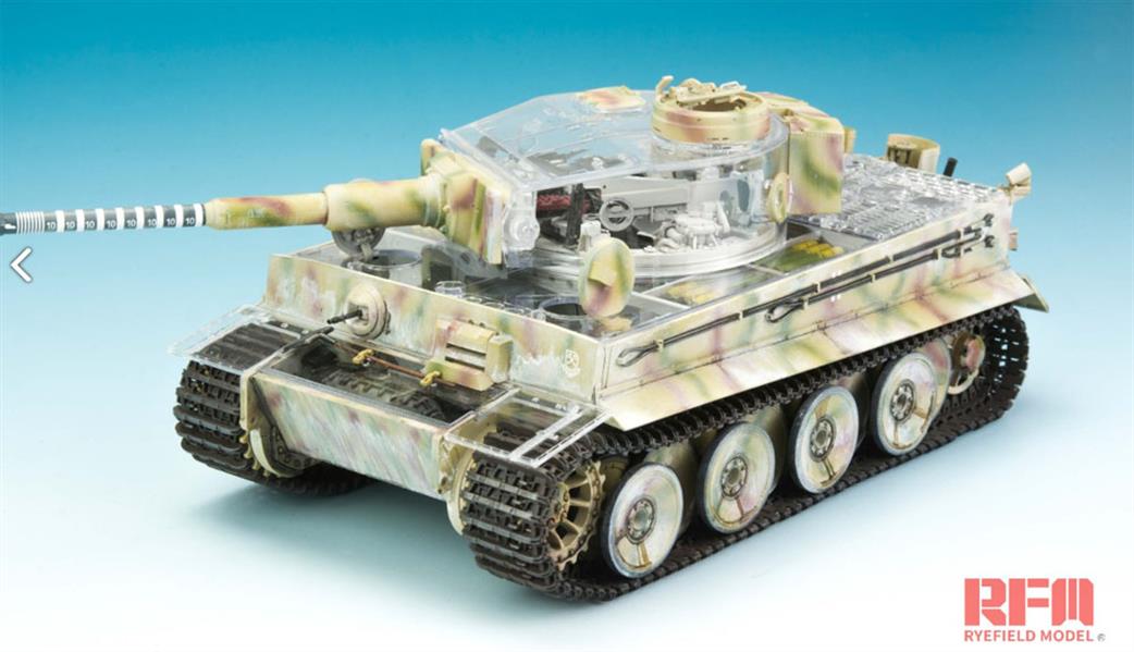Rye Field Model 1/35 RM-5025 German Tiger 1 Mid Pro Full Interior Kit