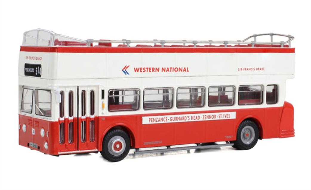 EFE 1/76 E40601 Leyland Atlantean Open Top Western National Bus Model