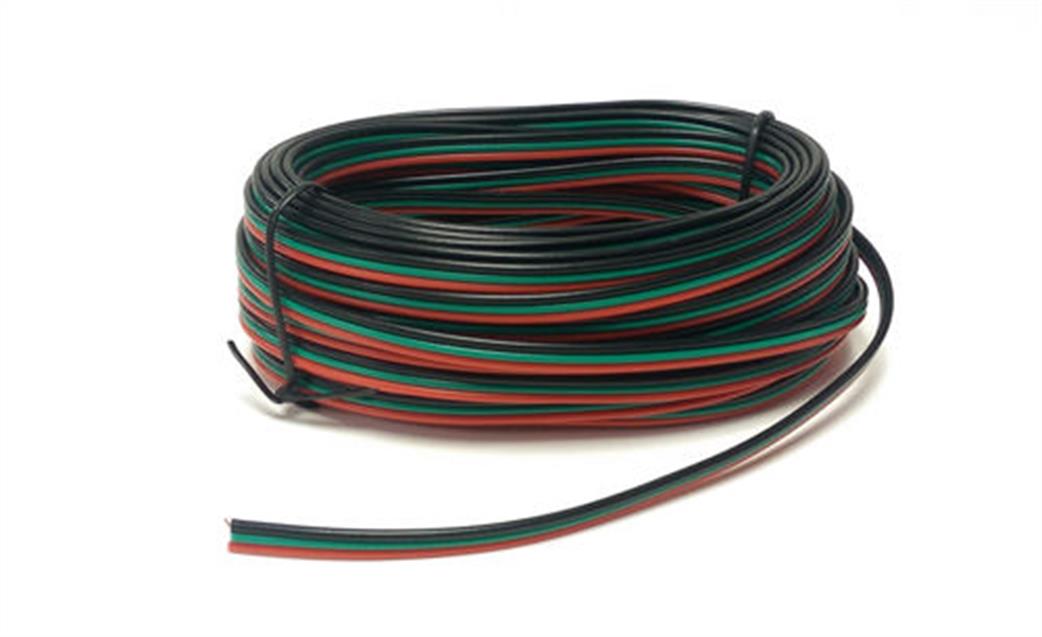 DCC Concepts  DCD-RGB 3 core Point Motor Wire 5m