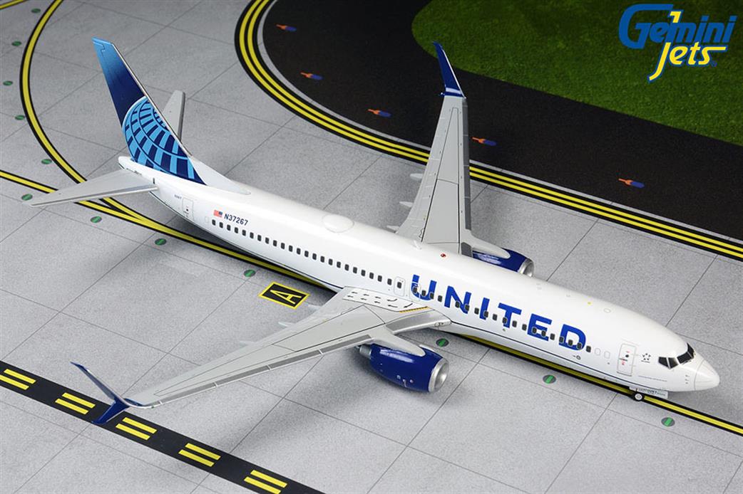 Gemini Jets 1/200 G2UAL763 United Airlines Boeing B737-800s Airliner Model