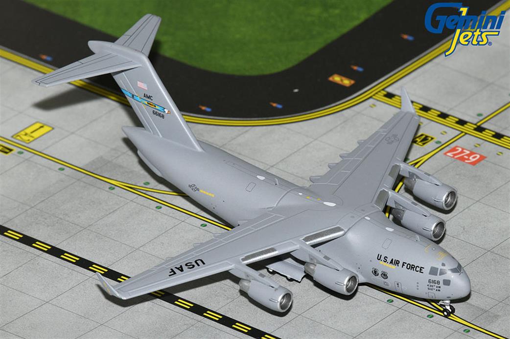 Gemini Jets 1/400 GMUSA137 USAF C-17A Globemaster III 02-1107 Charlotte ANG Base