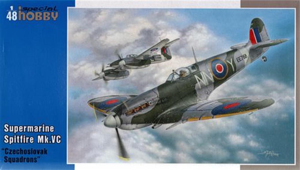 Special Hobby 1/48 SH48091 Supermarine Spitfire MKvc Czechoslavak Squadrons
