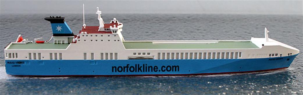 Rhenania 1/1250 RJ314 Maas Viking a Ro-Ro vessel from 2009