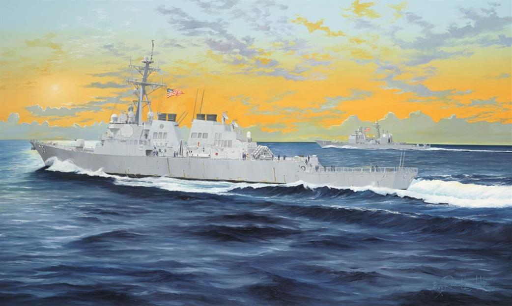 I Love Kit - Merit International 1/200 62008 US Navy USS Donald Cook DDG-75 Destroyer Warship  Kit